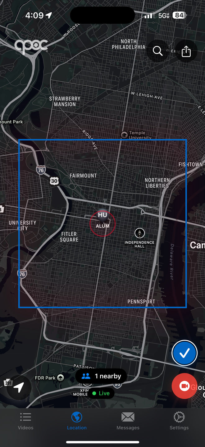 APOC Tactical App Interface