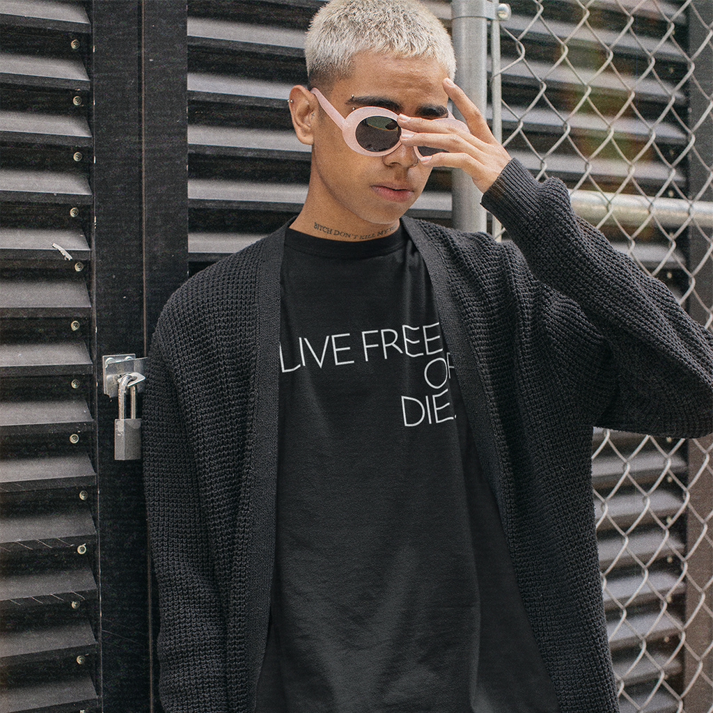 LIVE FREE OR DIE. Tee